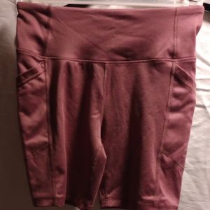 Avia sz S (4-6) pink workout shorts